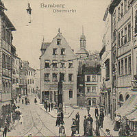 Obstmarkt um 1910