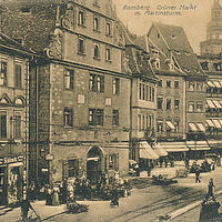 Grüner Markt mit Maut, Altane und Martinskirche