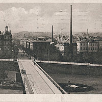 Blick von der Sophienbrücke